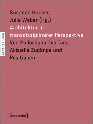 cover image of Architektur in transdisziplinärer Perspektive